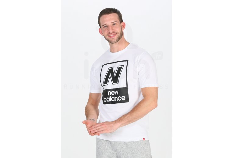 New Balance Camiseta manga corta Essentials N Box