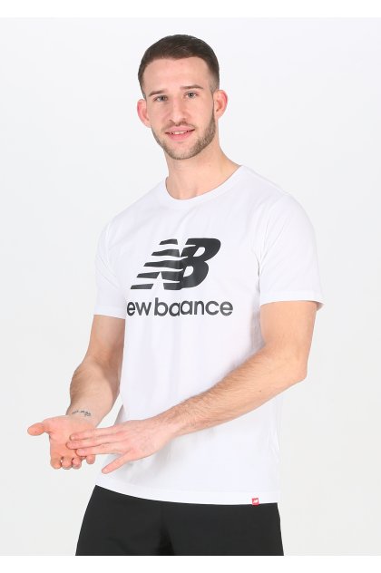 New Balance camiseta manga corta Essentials Stacked