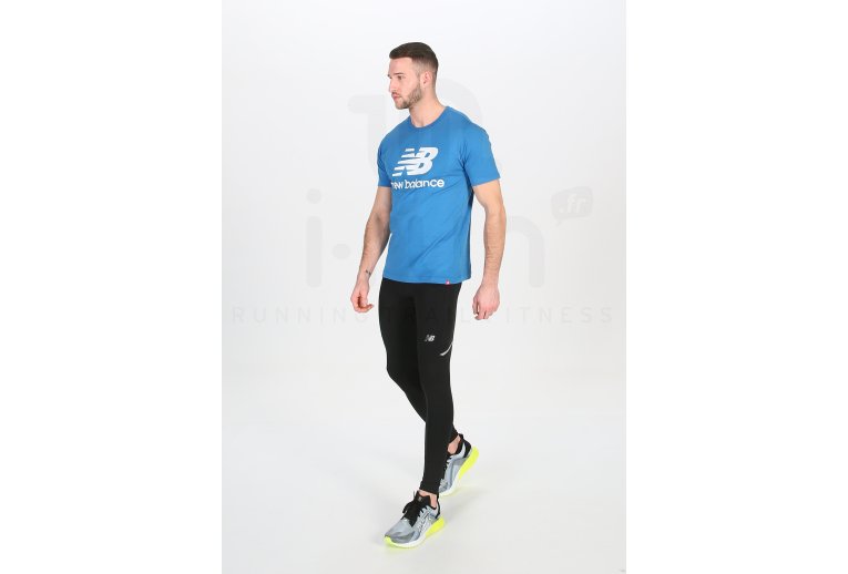 New Balance camiseta manga corta Essentials Stacked