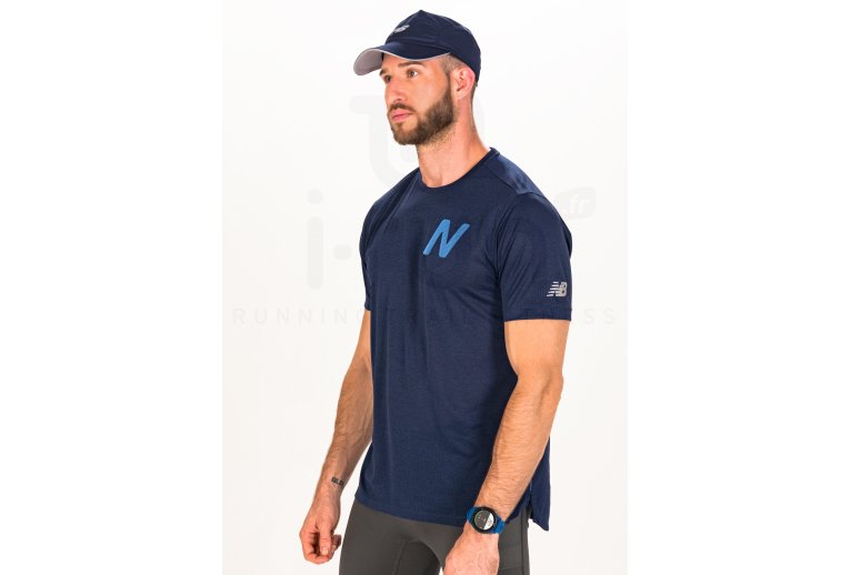 New Balance camiseta Graphic Impact Run