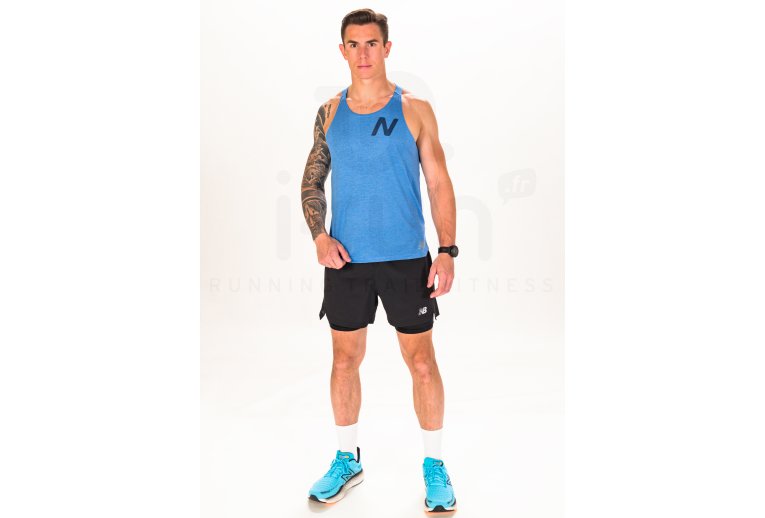 New Balance camiseta de tirantes Graphic Impact Run