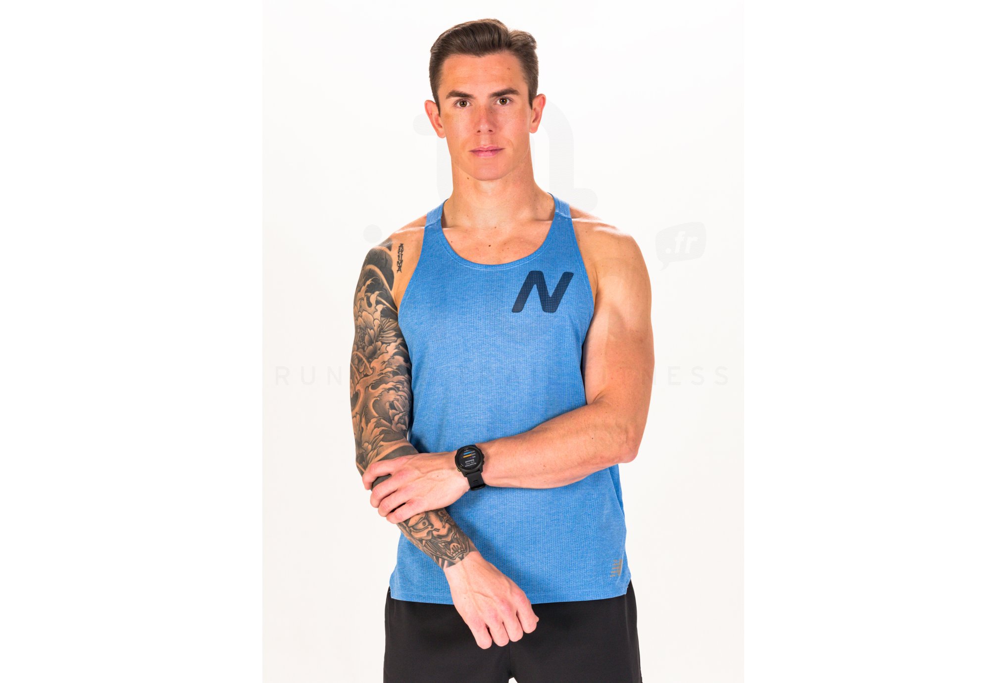 New Balance Graphic Impact Run Bleu