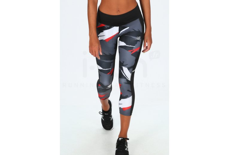 New Balance mallas 3/4 Impact Print