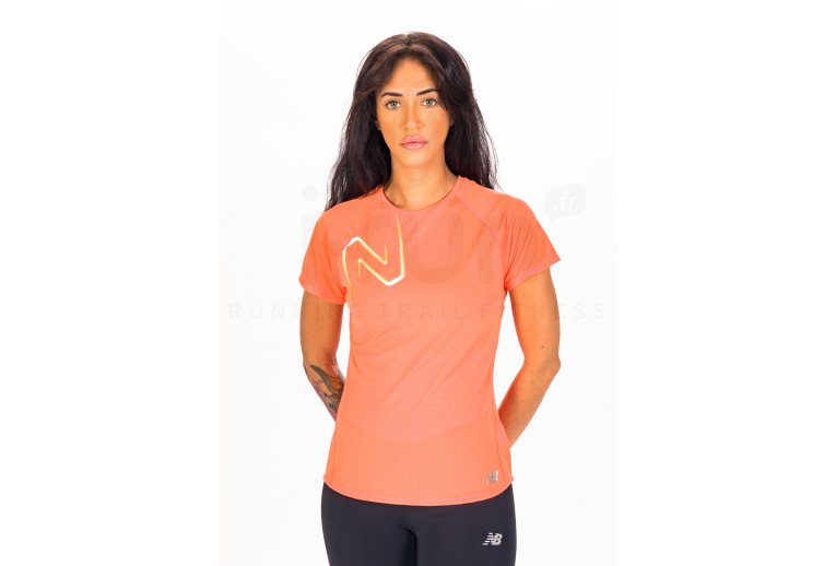 New Balance camiseta manga corta Impact Run Graphic