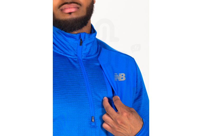 New Balance camiseta manga larga Impact Run Grid