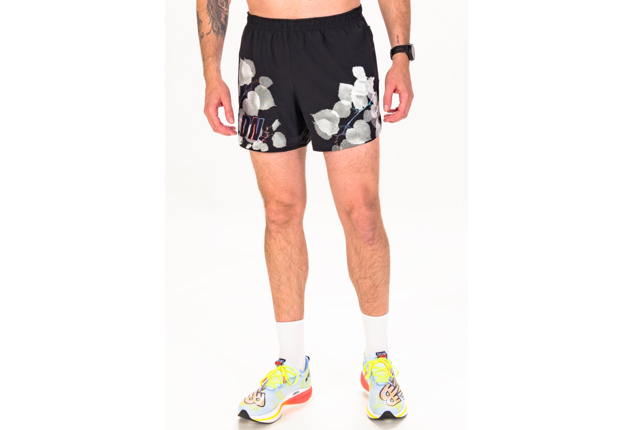 Boxer de bain homme avec bandes latérales / Racing