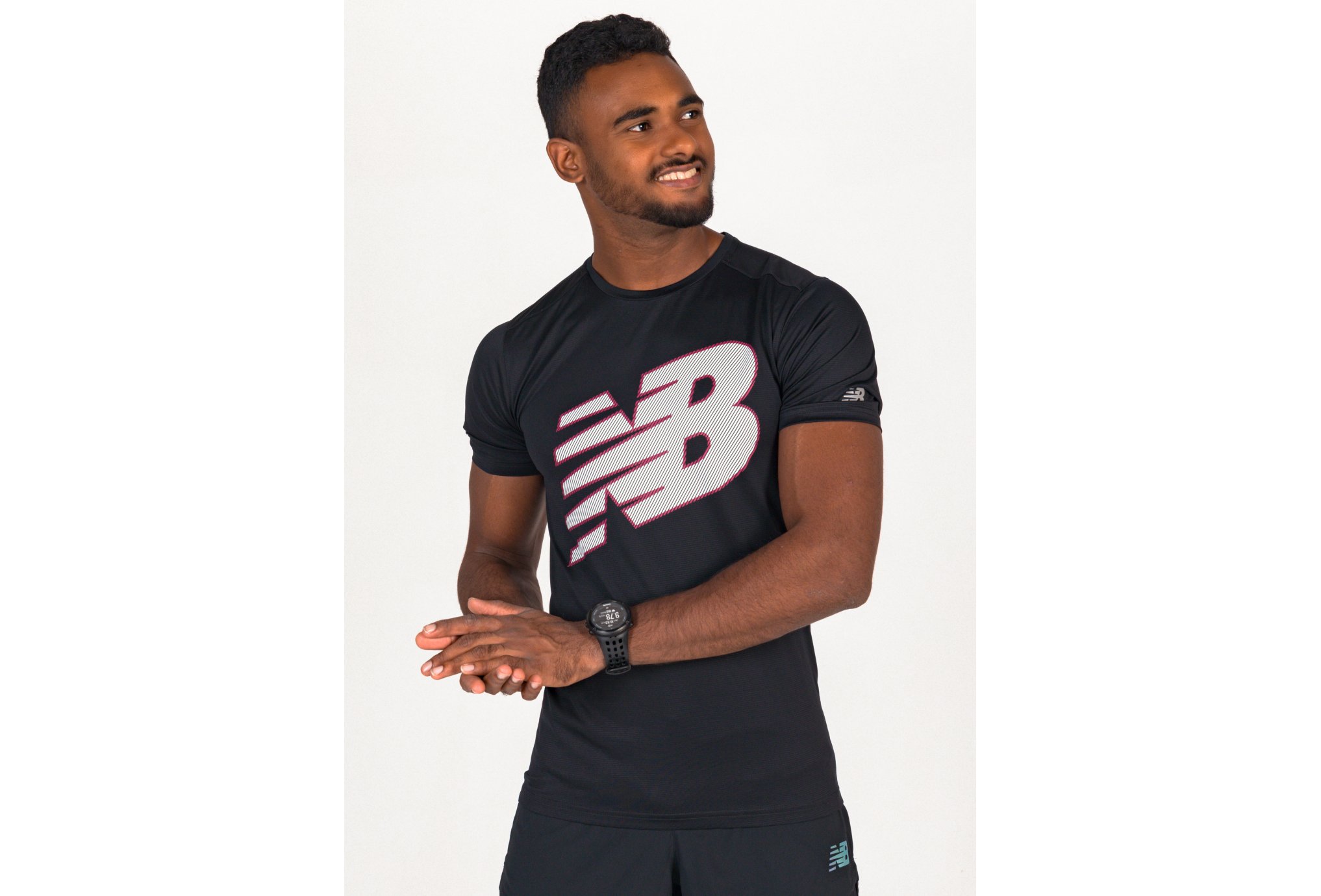 New Balance Printed Accelerate M vêtement running homme