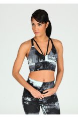 New Balance Printed Strappy Crop Top
