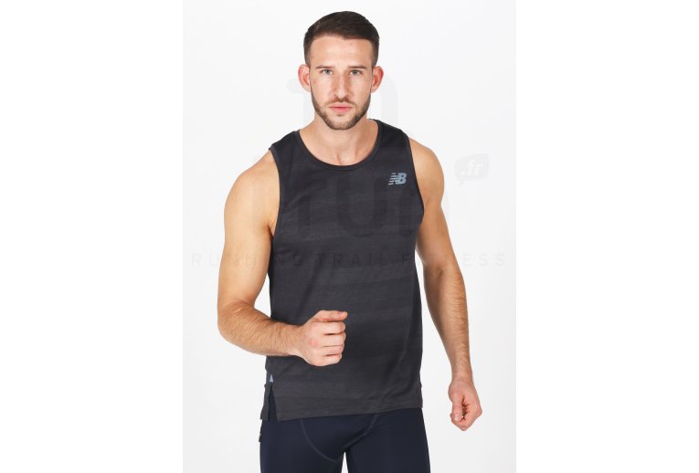 New Balance camiseta de tirantes Q Speed Fuel Jacquard