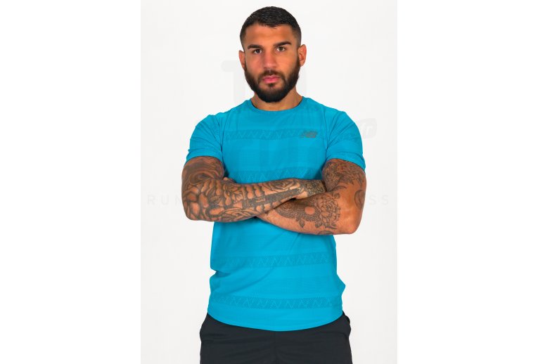 New Balance camiseta manga corta Q Speed Fuel Jacquard