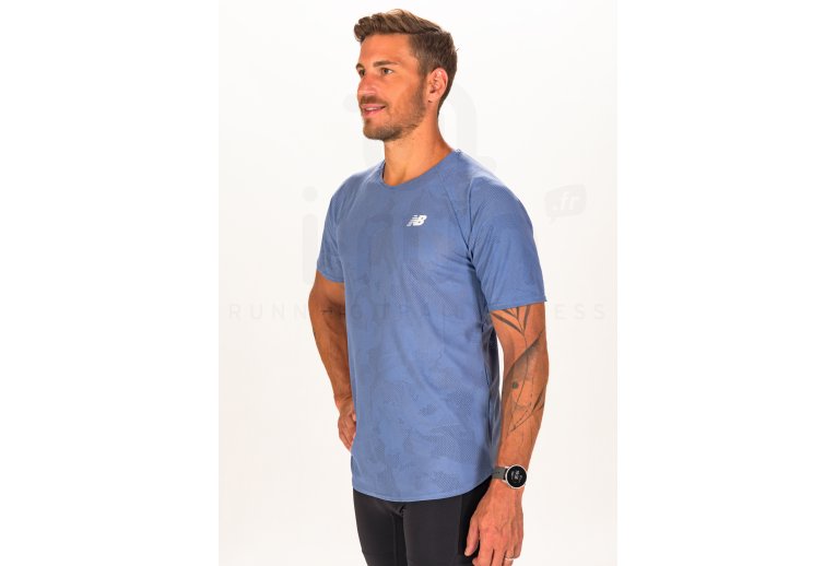 New Balance camiseta manga corta Q Speed Jacquard
