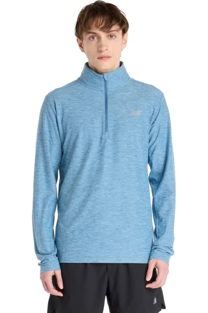 New Balance Sport Space Dye 1/2 Zip Herren