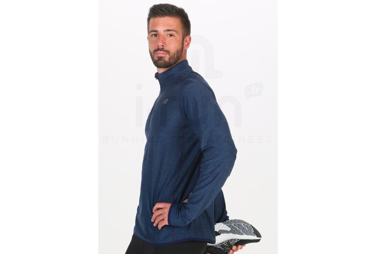 New Balance Camiseta manga larga Transit Quarter Zip