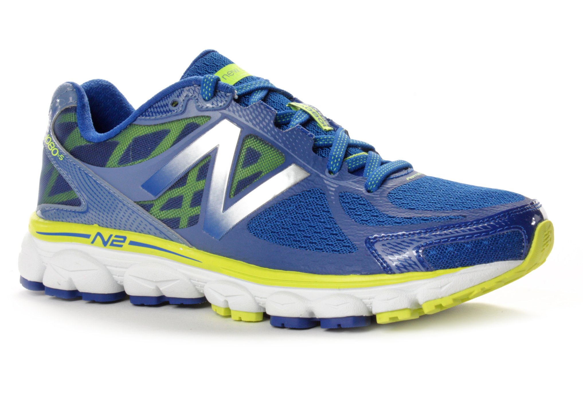 New Balance W 1080 V5 - 2A femme Bleu pas cher