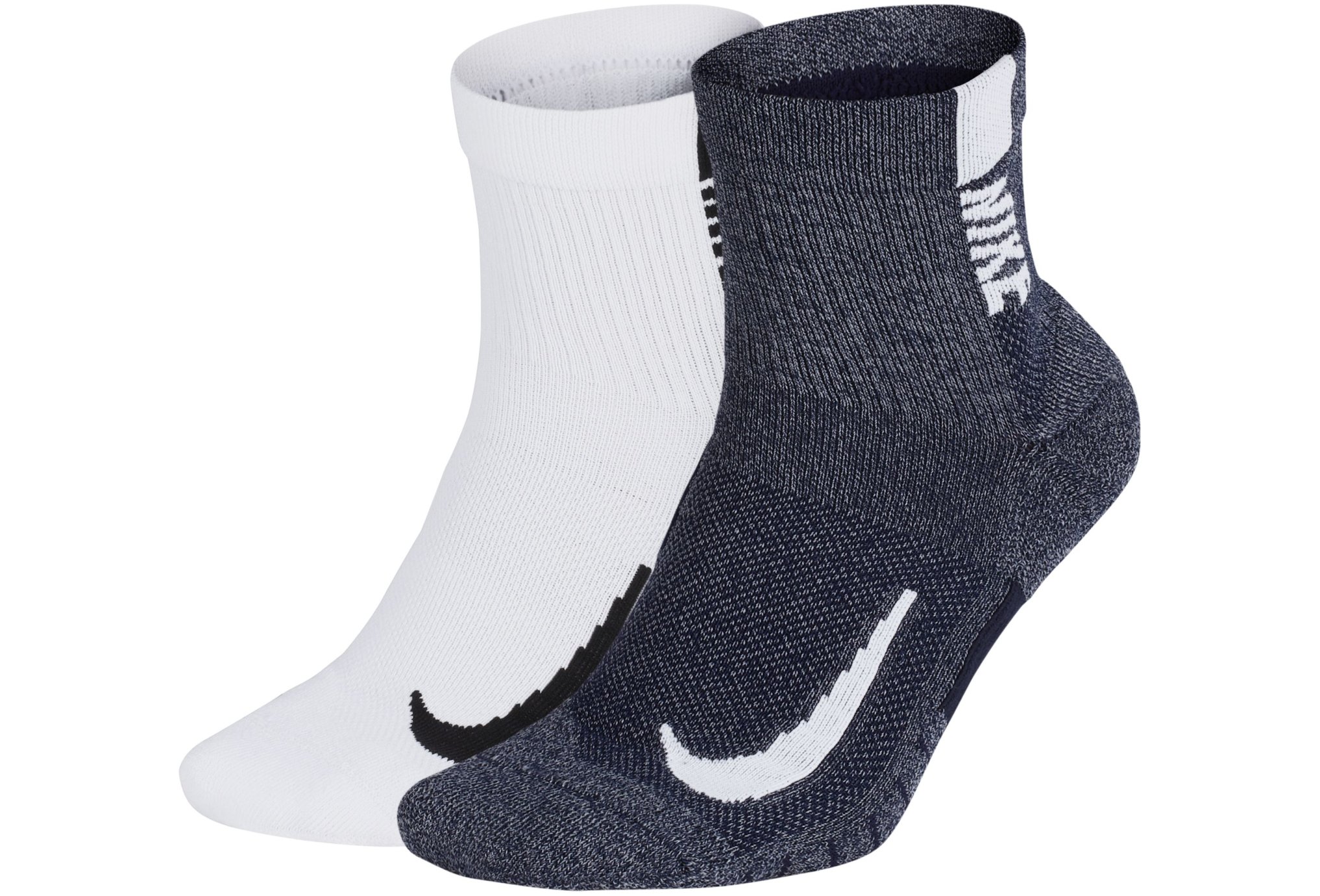 Nike 2 paires Multiplier Ankle Chaussettes
