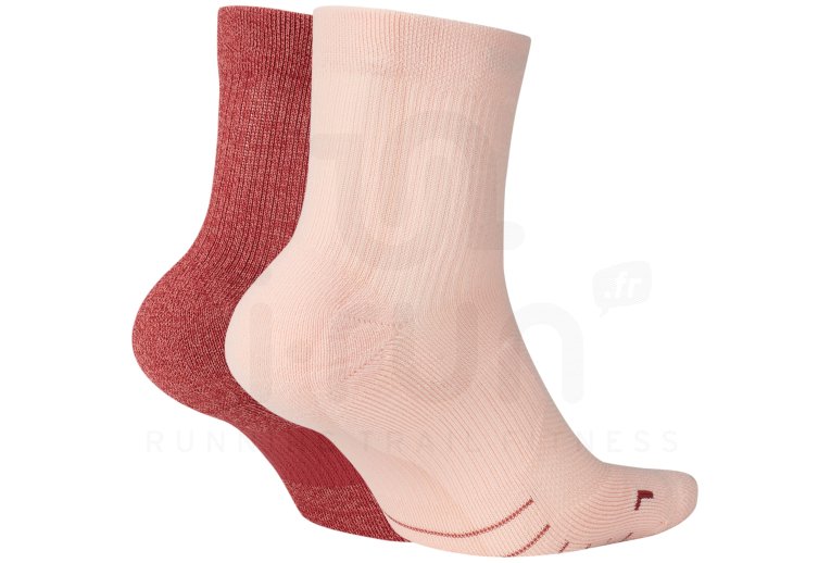 Nike 2 pares de calcetines Multiplier Ankle