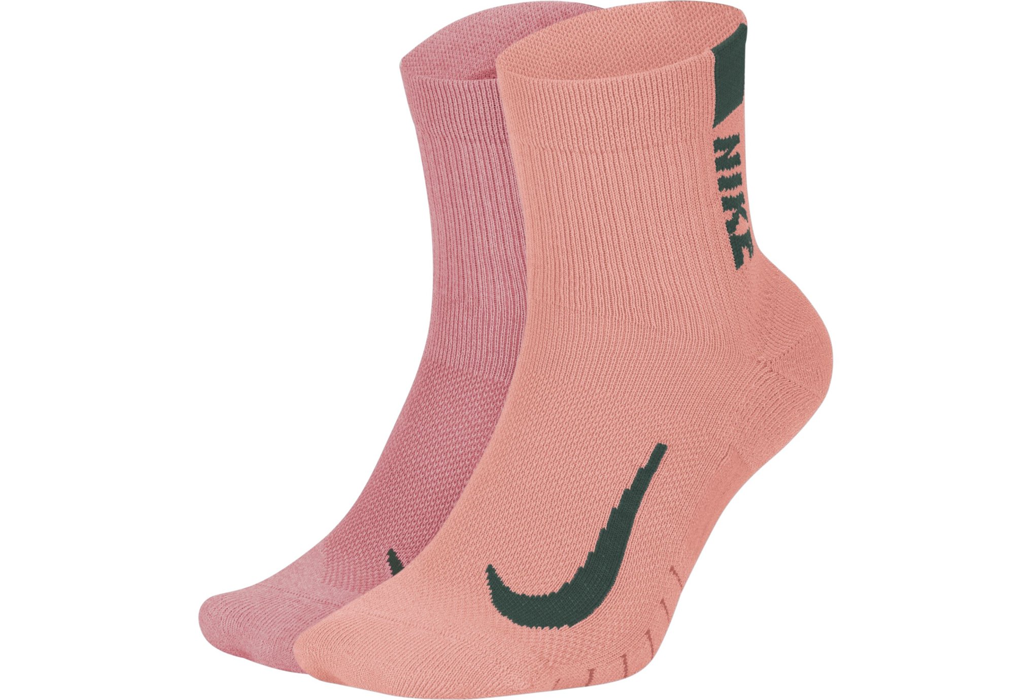 Nike 2 paires Multiplier Ankle Chaussettes
