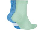 Nike 2 pares de calcetines Multiplier Ankle