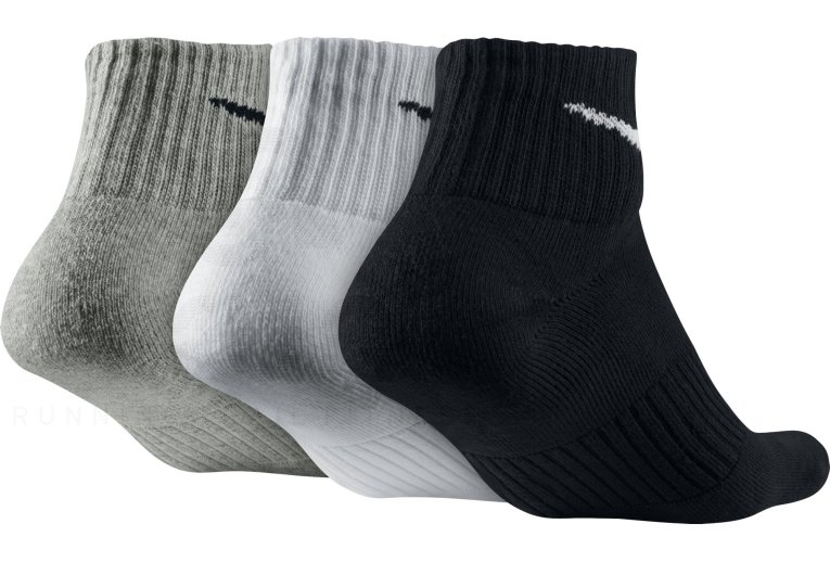 Nike 3 pares de calcetines Cushion Quarter