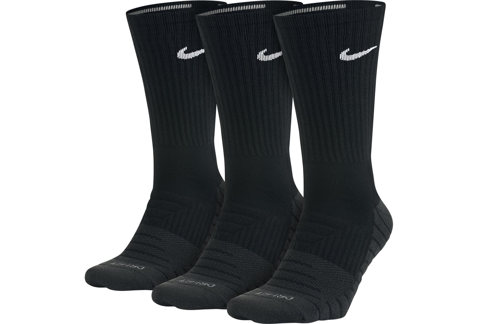 Nike 3 paires Dry Cushion Crew Chaussettes
