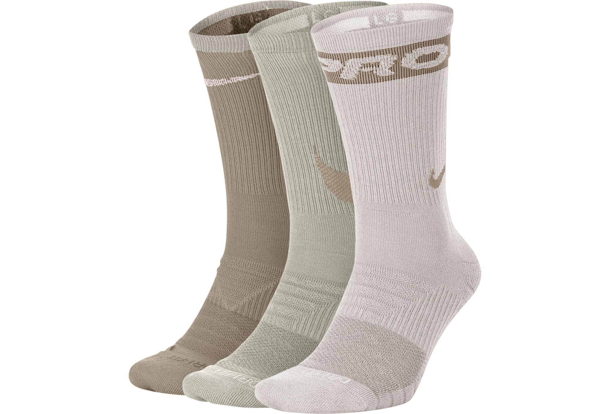 Nike 3 paires Everyday Max Cushion Crew Chaussettes