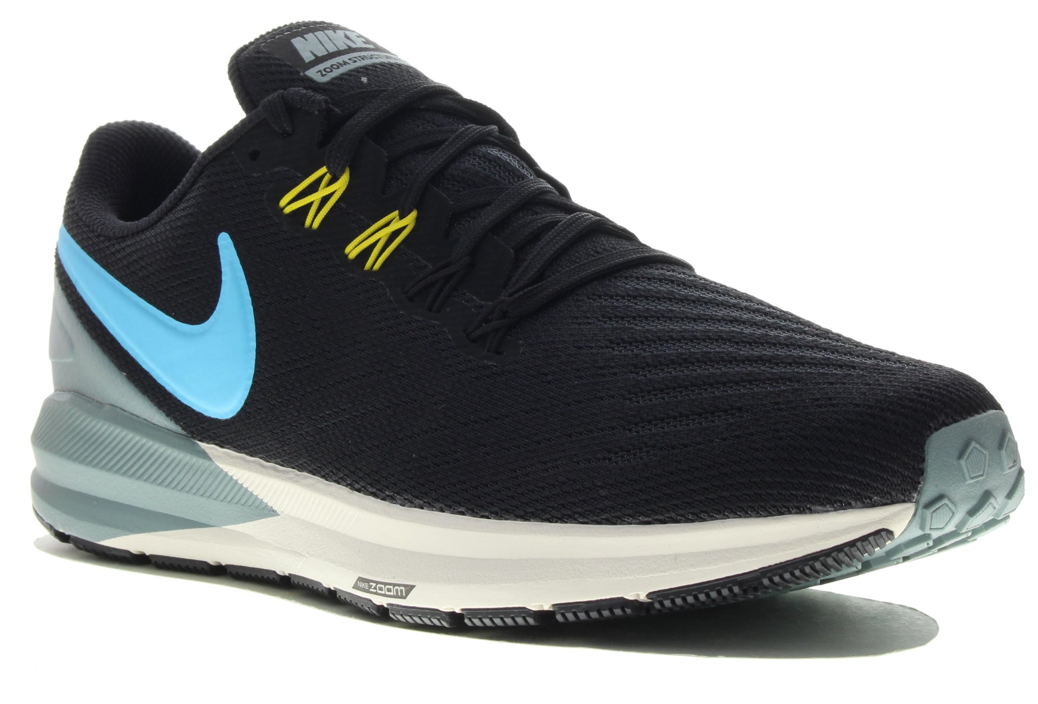 nike air zoom structure 22 black