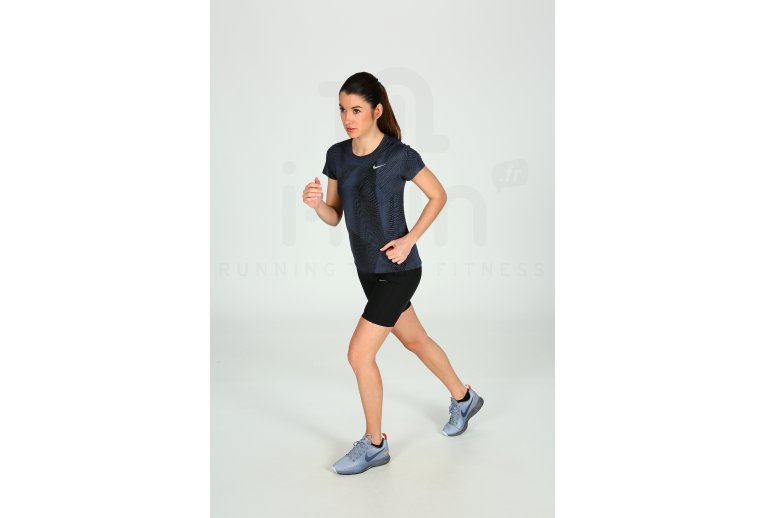 Nike Camiseta manga corta Breathe Rapid Running Print