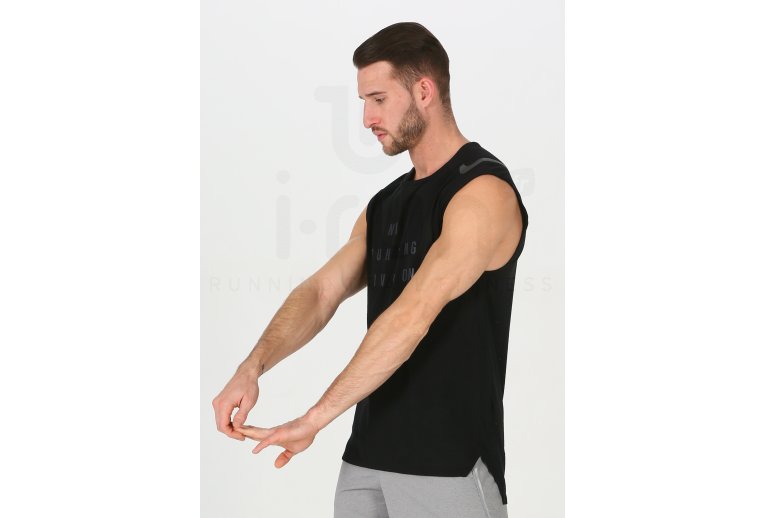 Nike Camiseta sin manga Breathe Rise 365