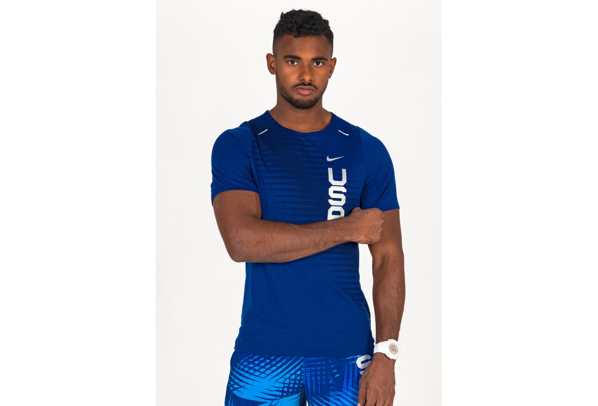 Nike Breathe Rise 365 Team USA M vêtement running homme