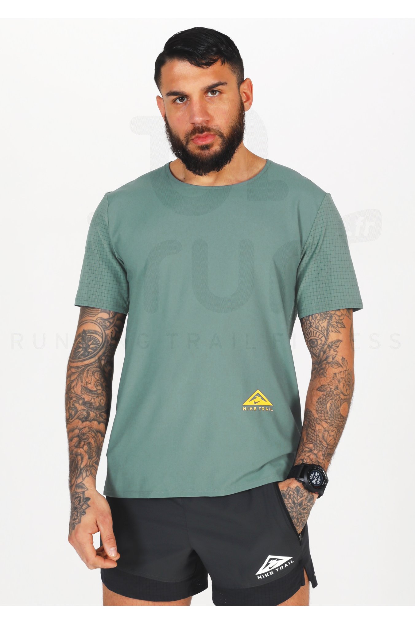 Nike Breathe Rise 365 Trail M homme Vert