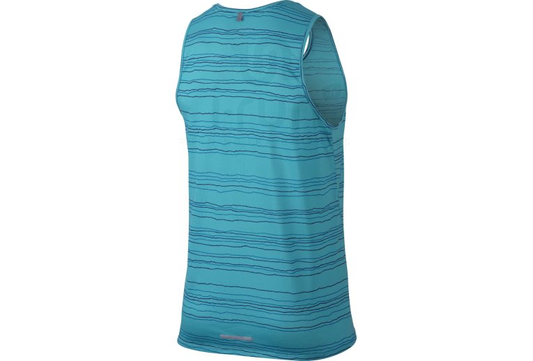 Nike Camiseta de tirantes Cool Tailwind Stripe