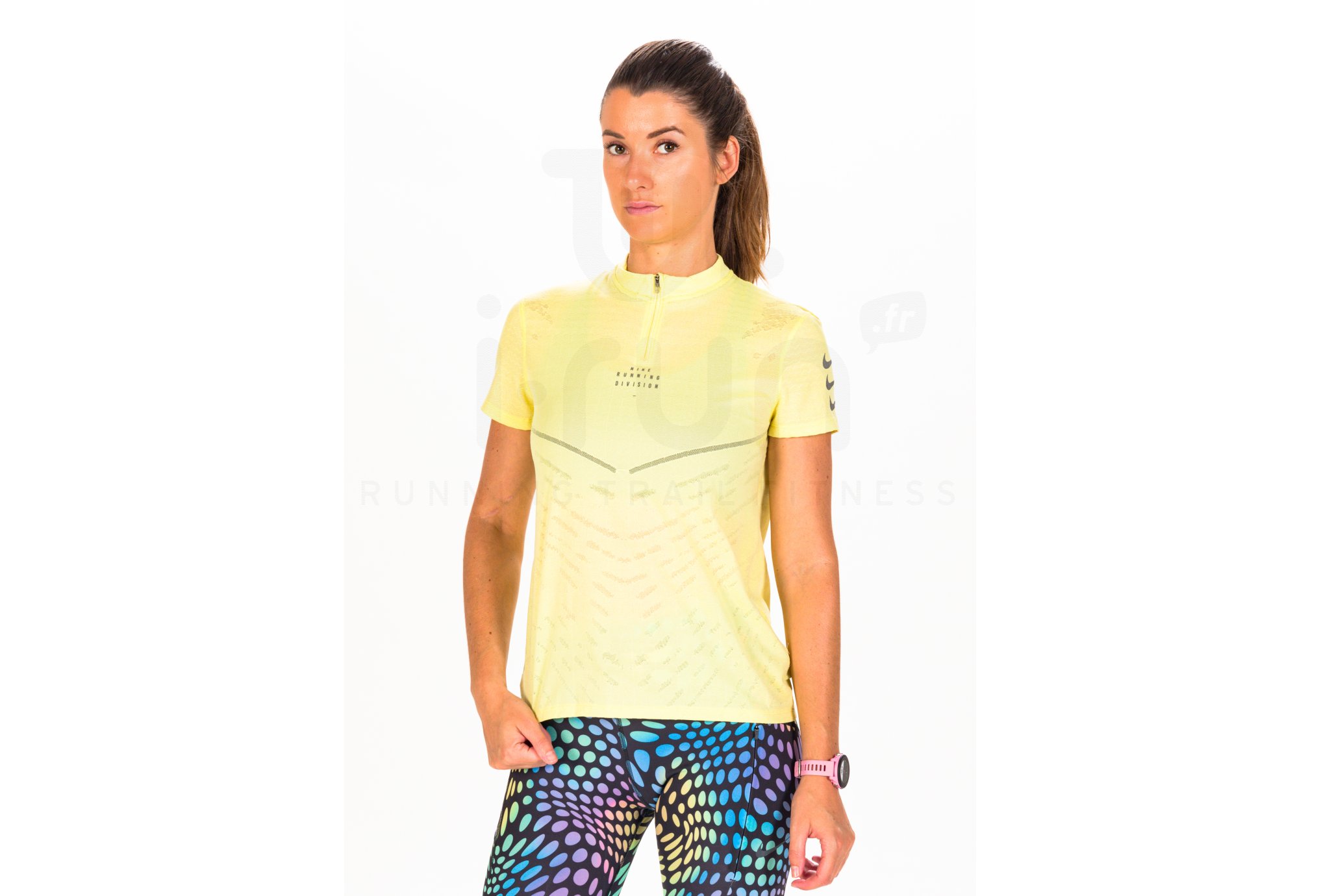 Nike Dri-Fit ADV Run Division Jaune