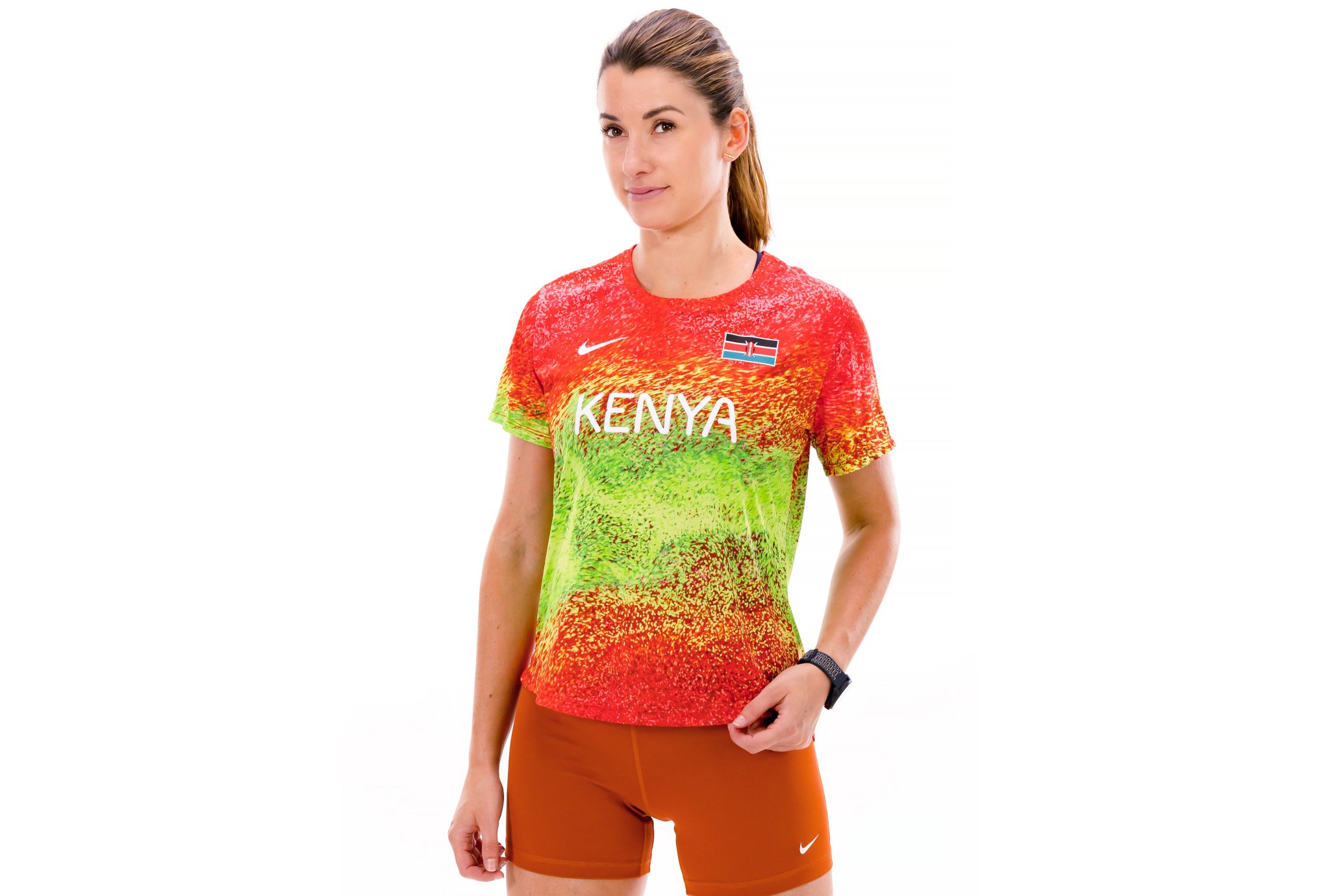 kenya running shirt nike