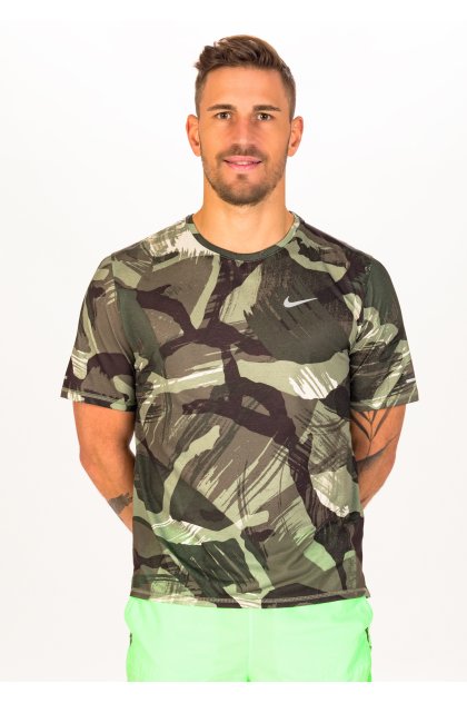 Nike camiseta manga corta Dri-Fit Miler Camo