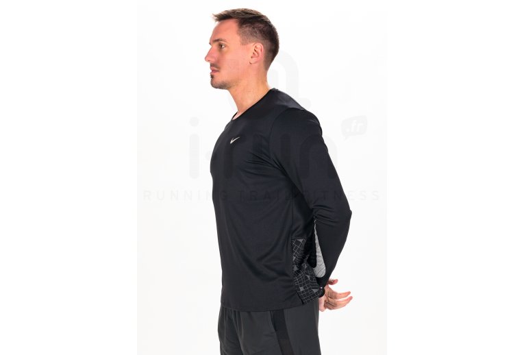 Nike camiseta manga larga Dri-Fit Miler Run Division Flash