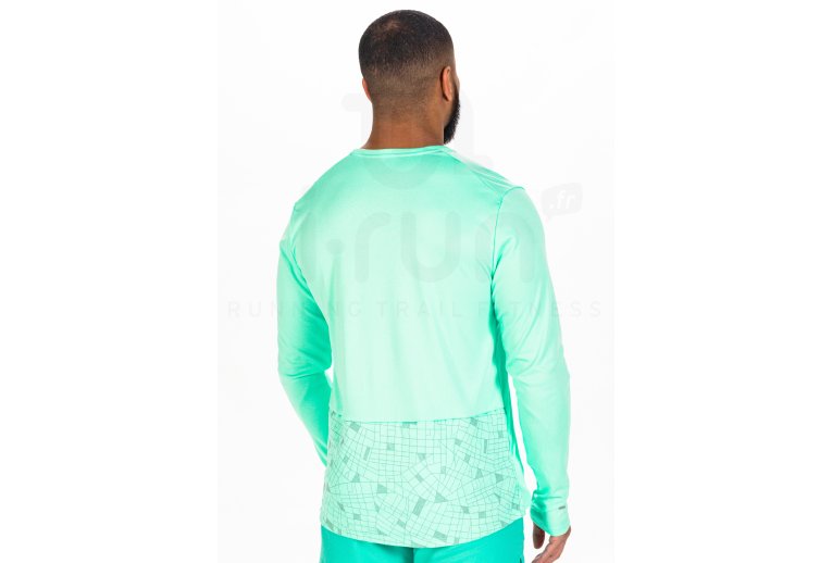 Nike camiseta manga larga Dri-Fit Miler Run Division Flash