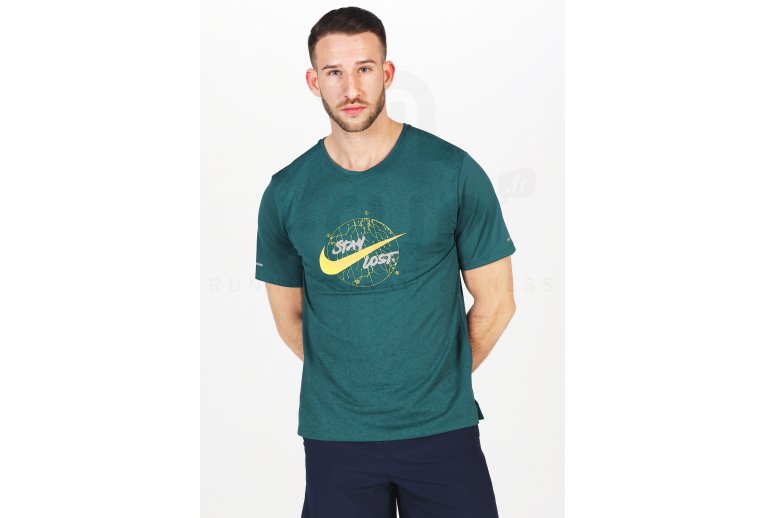 Nike camiseta manga corta Dri-Fit Miler Wild Run