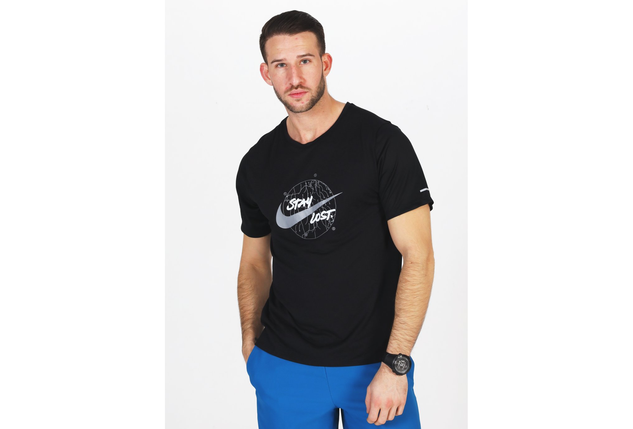 Nike Dri-Fit Miler Wild Run M vêtement running homme