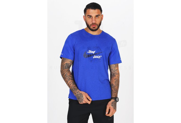 Nike camiseta manga corta Dri-Fit Miler Wild Run