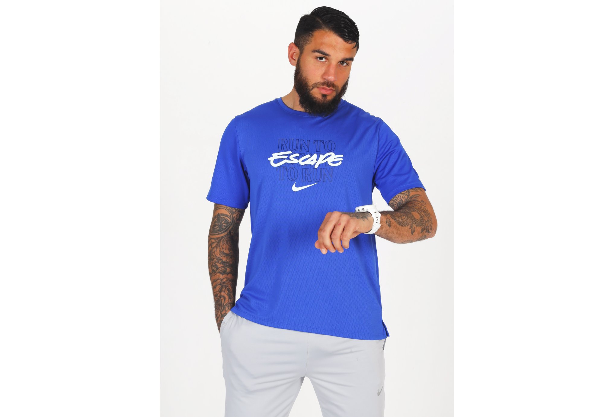 Nike Dri-Fit Miler Wild Run M vêtement running homme