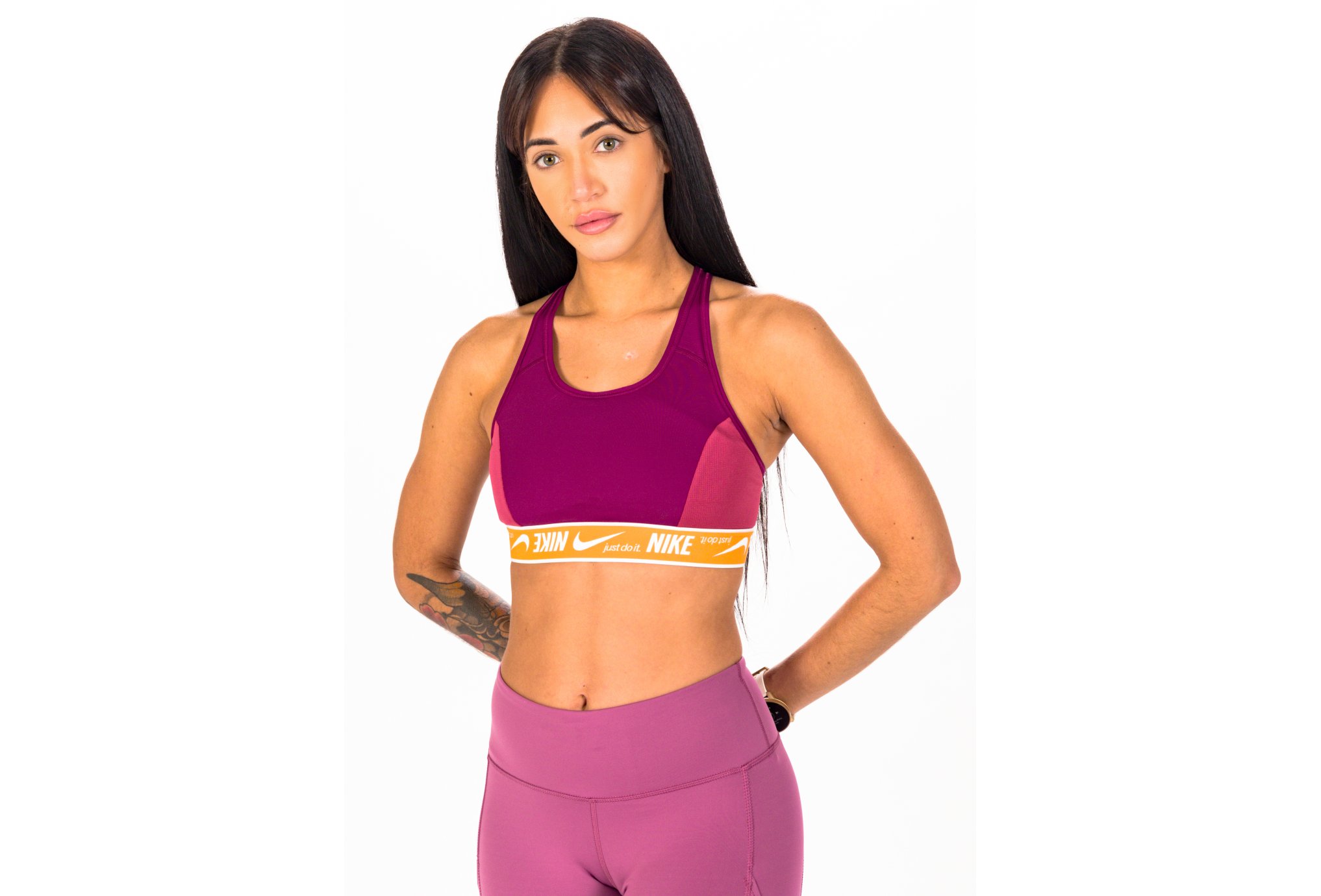 Nike Dri-Fit Swoosh vêtement running femme