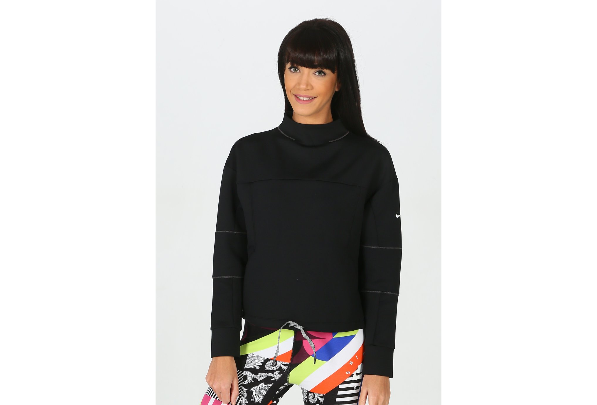Nike Dry Gym Crop W vêtement running femme