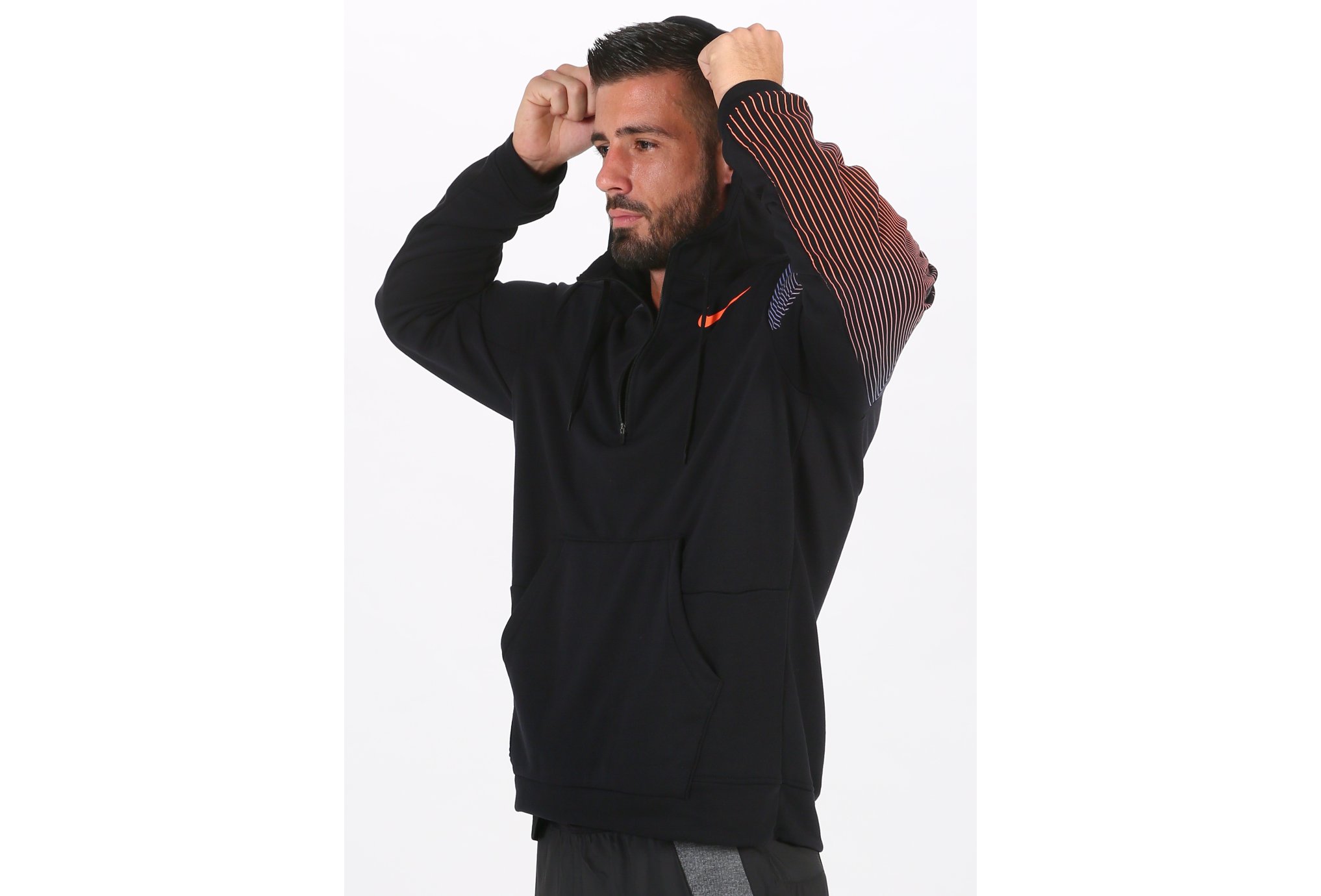 Nike Dry Hoodie Fleece 2.0 M vêtement running homme