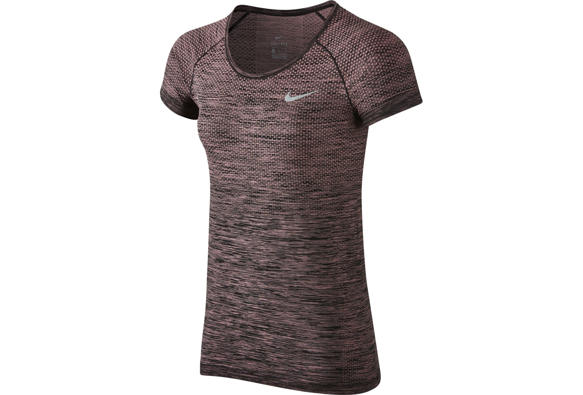 Nike Camiseta Manga Corta Dry Knit En Promoción Mujer Ropa Camisetas Nike 2455