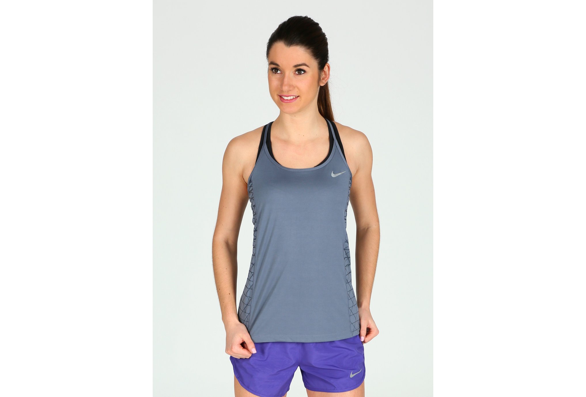 Nike Dry Miler Running Print W Diététique Vêtements femme