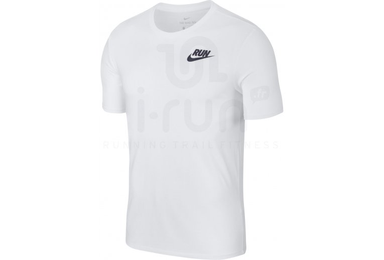 Camiseta manga corta Dry Running Solid en Hombre Ropa Camisetas Nike