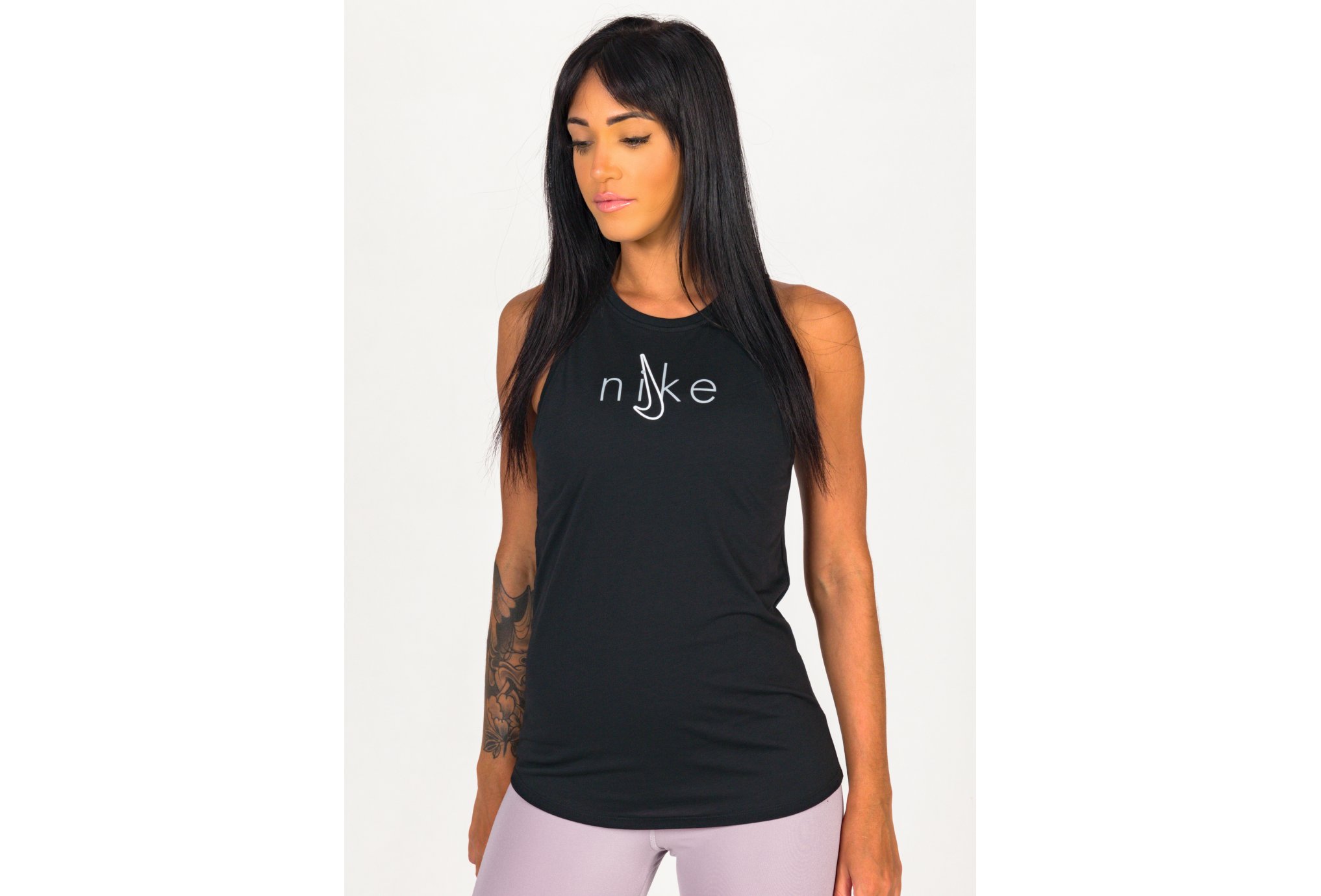 Nike Dry Tank Yoga W vêtement running femme