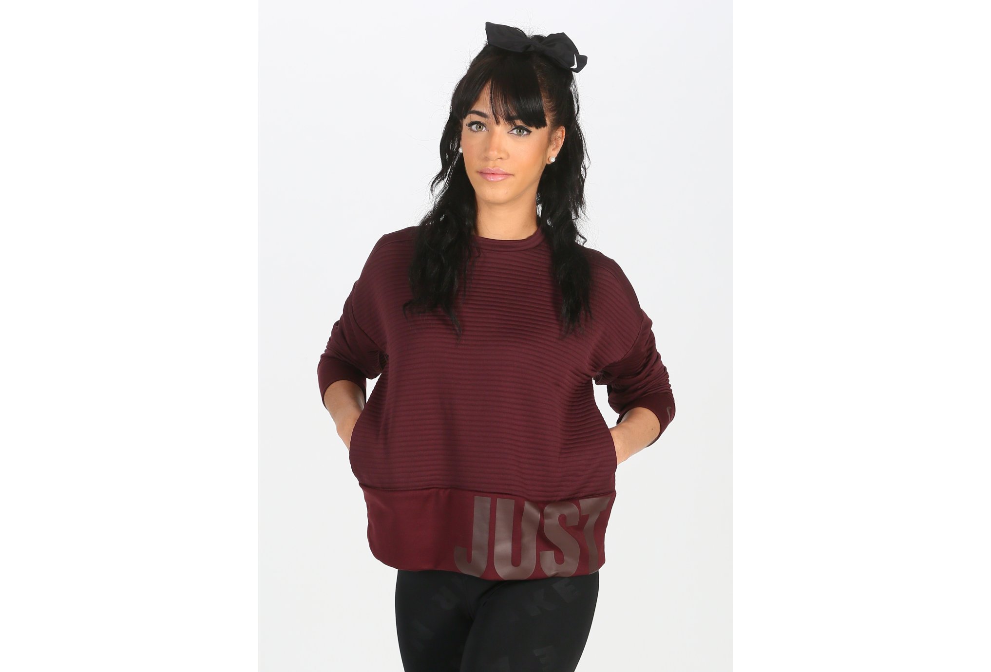 Nike Dry Top Crew W Diététique Vêtements femme