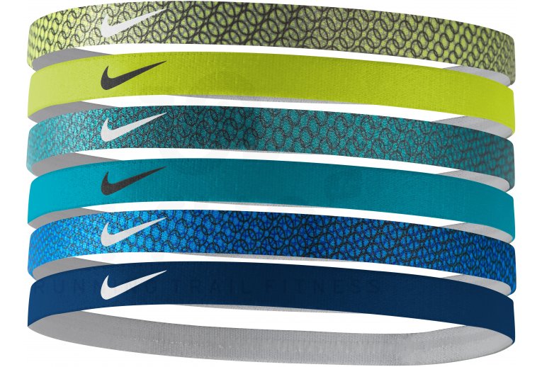 Nike Gomas de Pelo Hairbands x6 en promoción  Accesorios Cintas para pelo  Mujer Hombre Nike Carrera