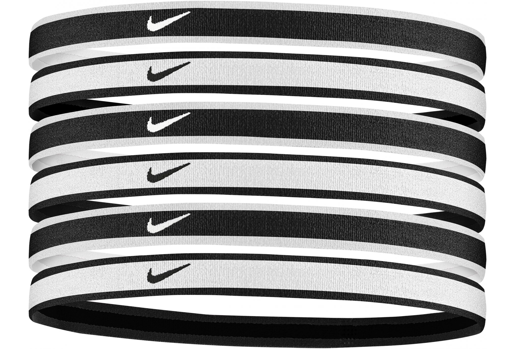 Élastiques à cheveux métalliques Nike Swoosh Sport (lot de 6). Nike FR